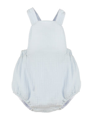 Blue Cuddle Cotton Vintage Overall (Infant)