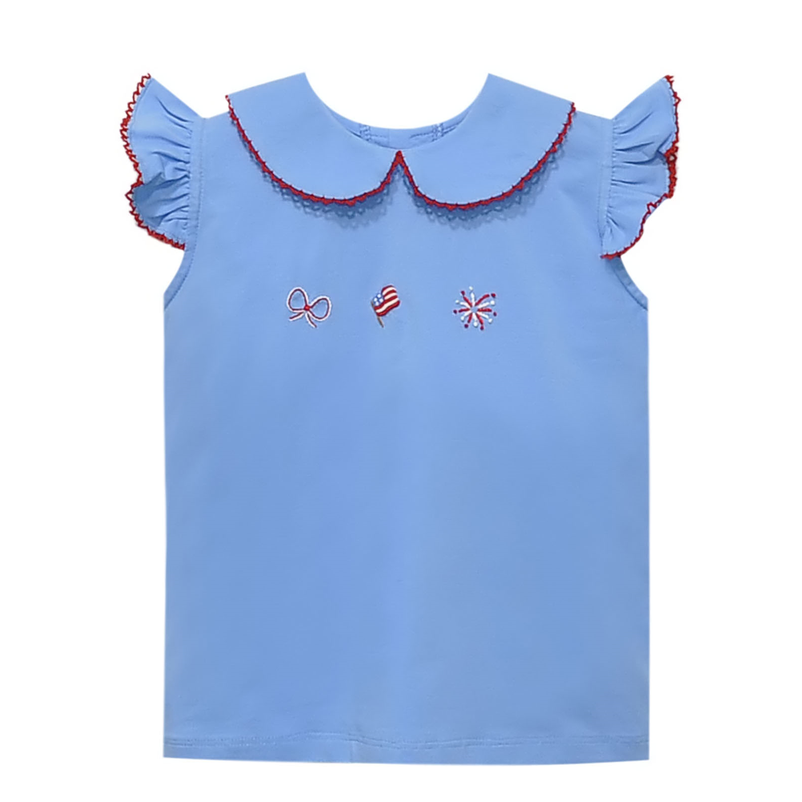 Red, White & Blue Emma Blouse