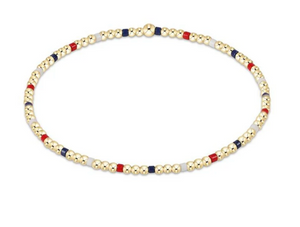 EGirl Hope Sincerity 2mm Bead Bracelet-Firecracker