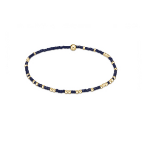 Matte Navy Gameday Hope Unwritten Bracelet