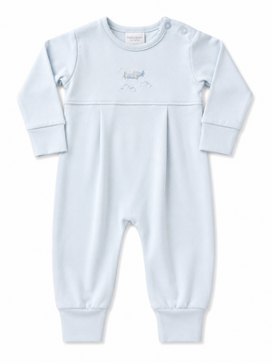 Blue Mini Airplane LS Coverall