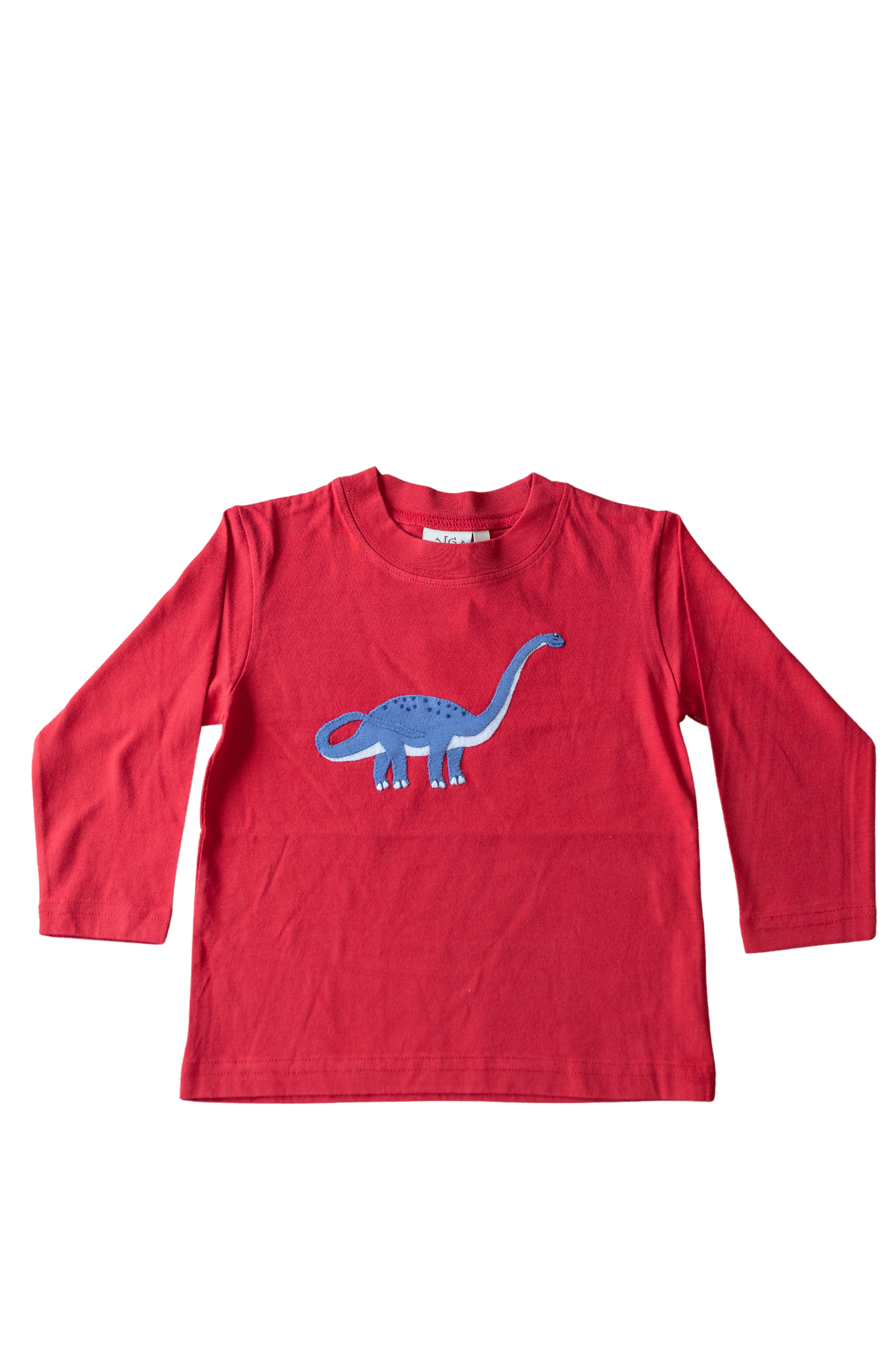 Red Brontosaurus Top (Toddler)