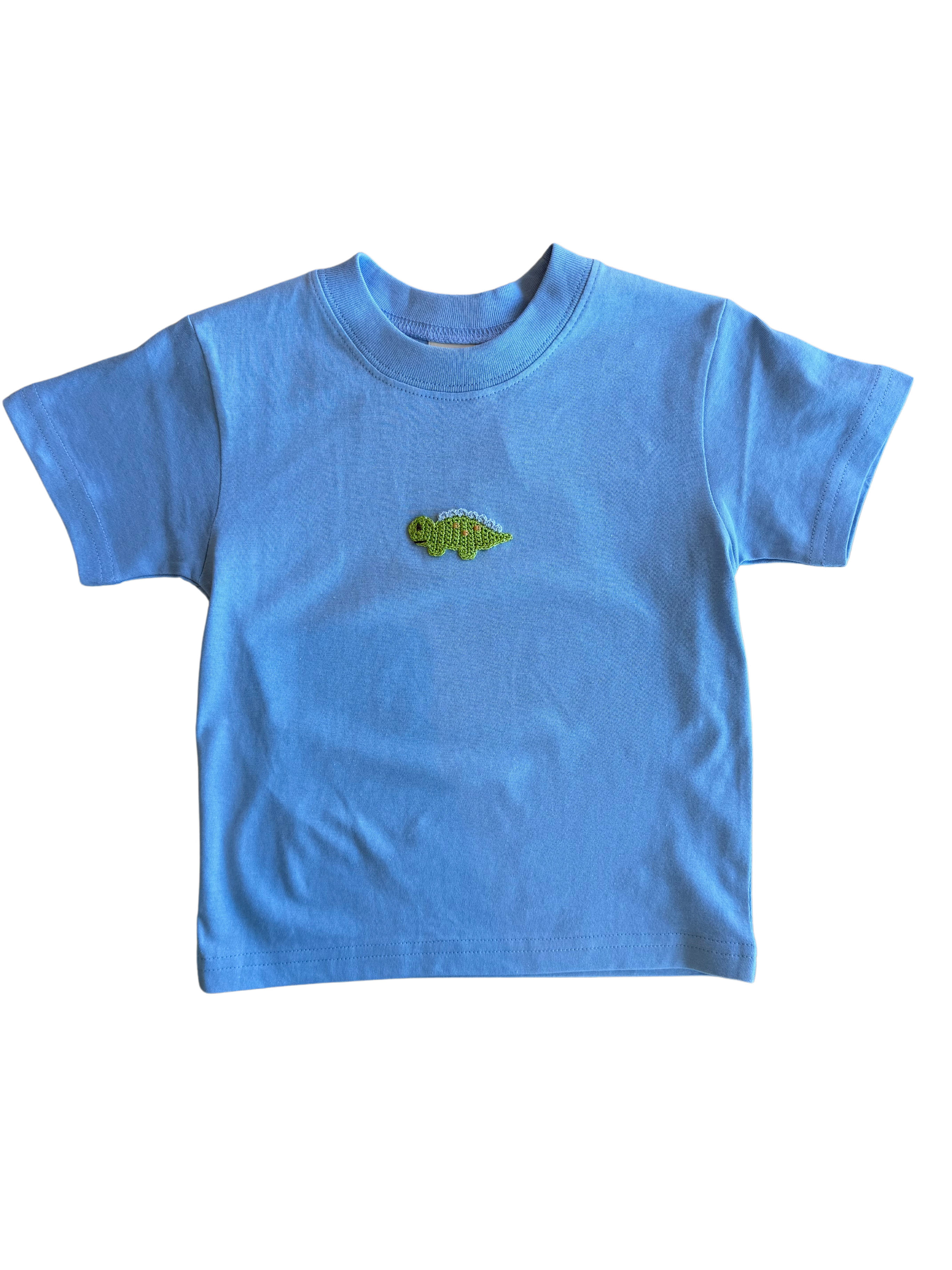 Blue Stegosaurus Top (Toddler)