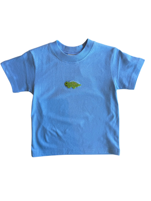 Blue Stegosaurus Top (Toddler)