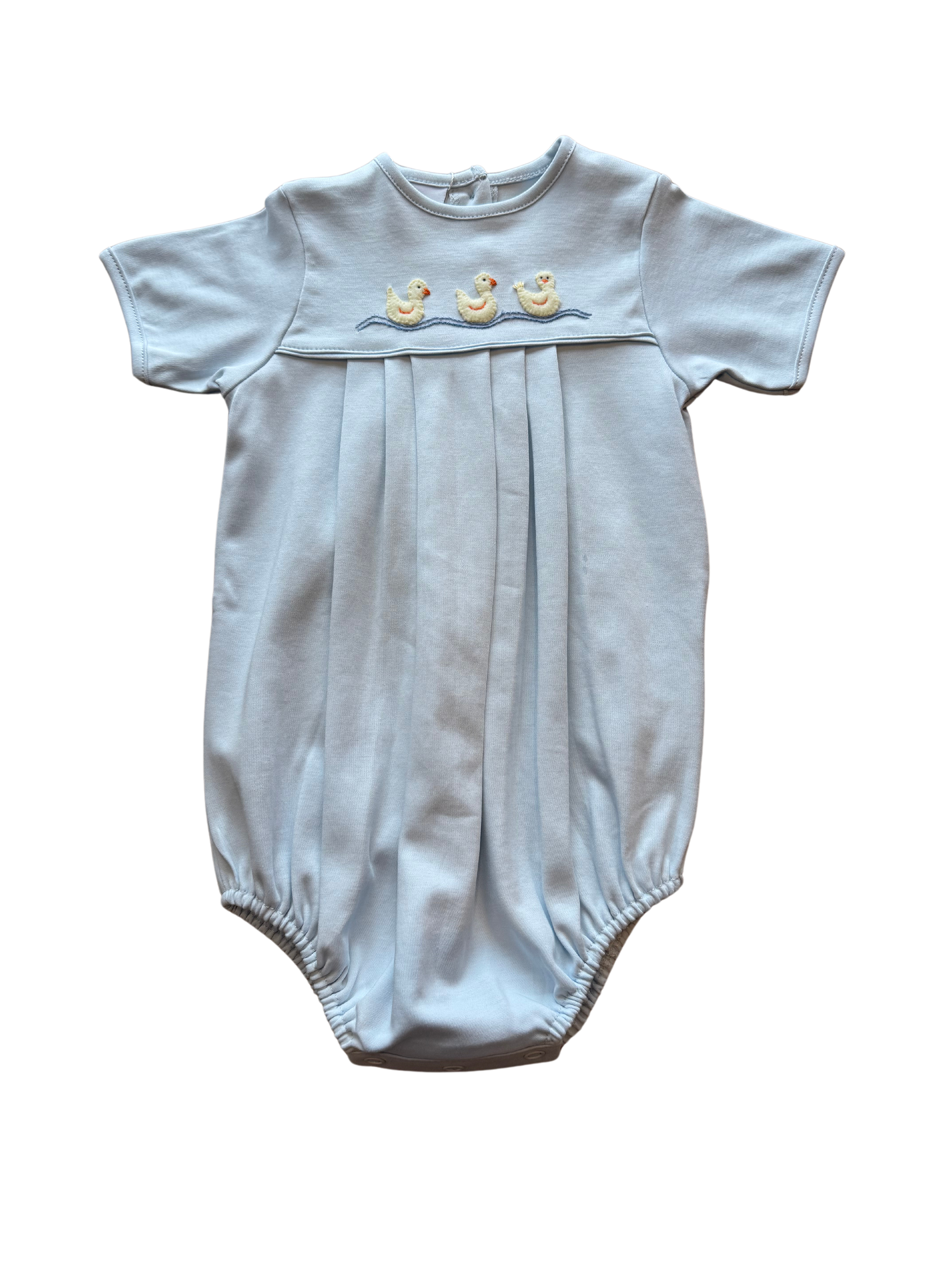 Ducks Pleated Romper (Infant)