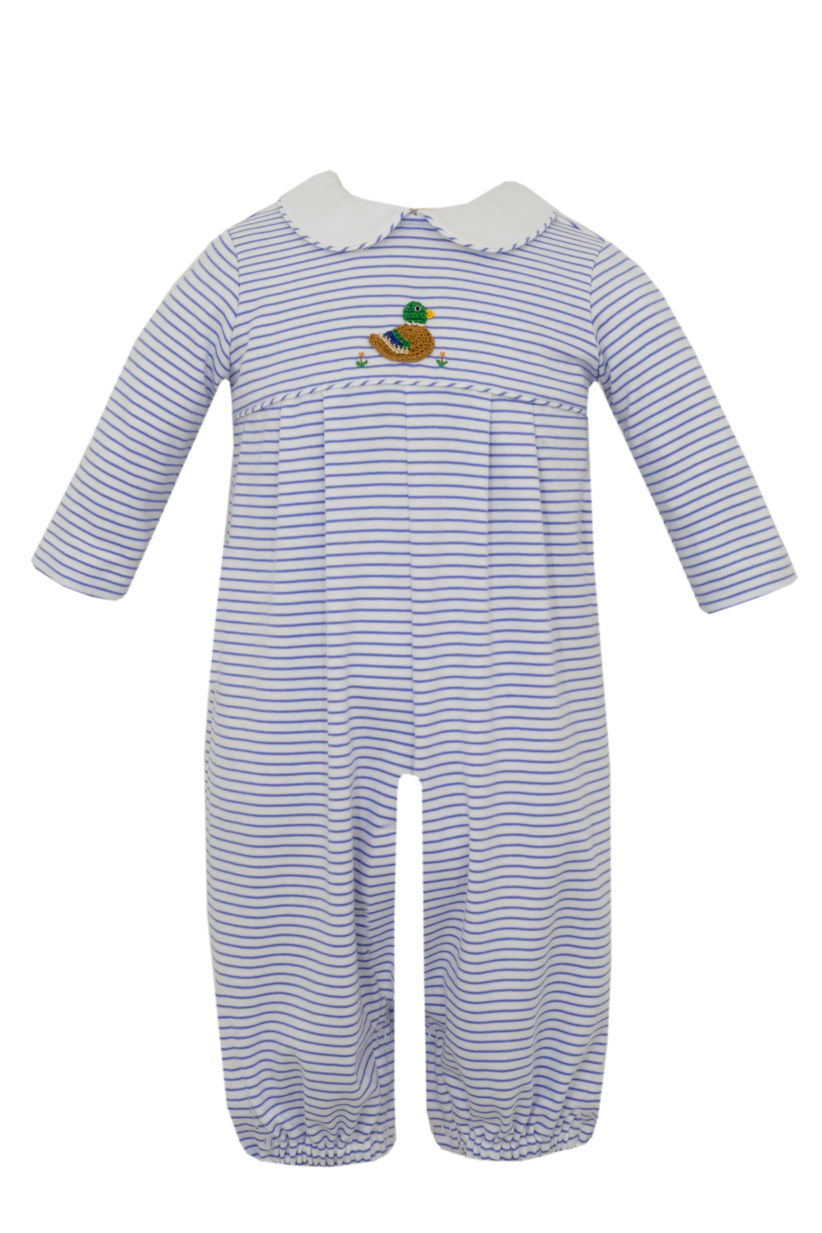 Blue Stripe Mallard Long Bubble (Baby)