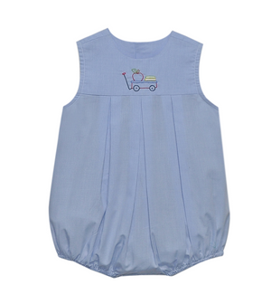 Ashton Apple On Wagon Boy Bubble (Baby)