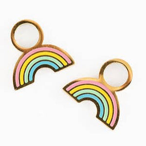 Pastel Rainbow Charm Earring
