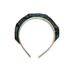 Tartan Winter Chic Crown Headband