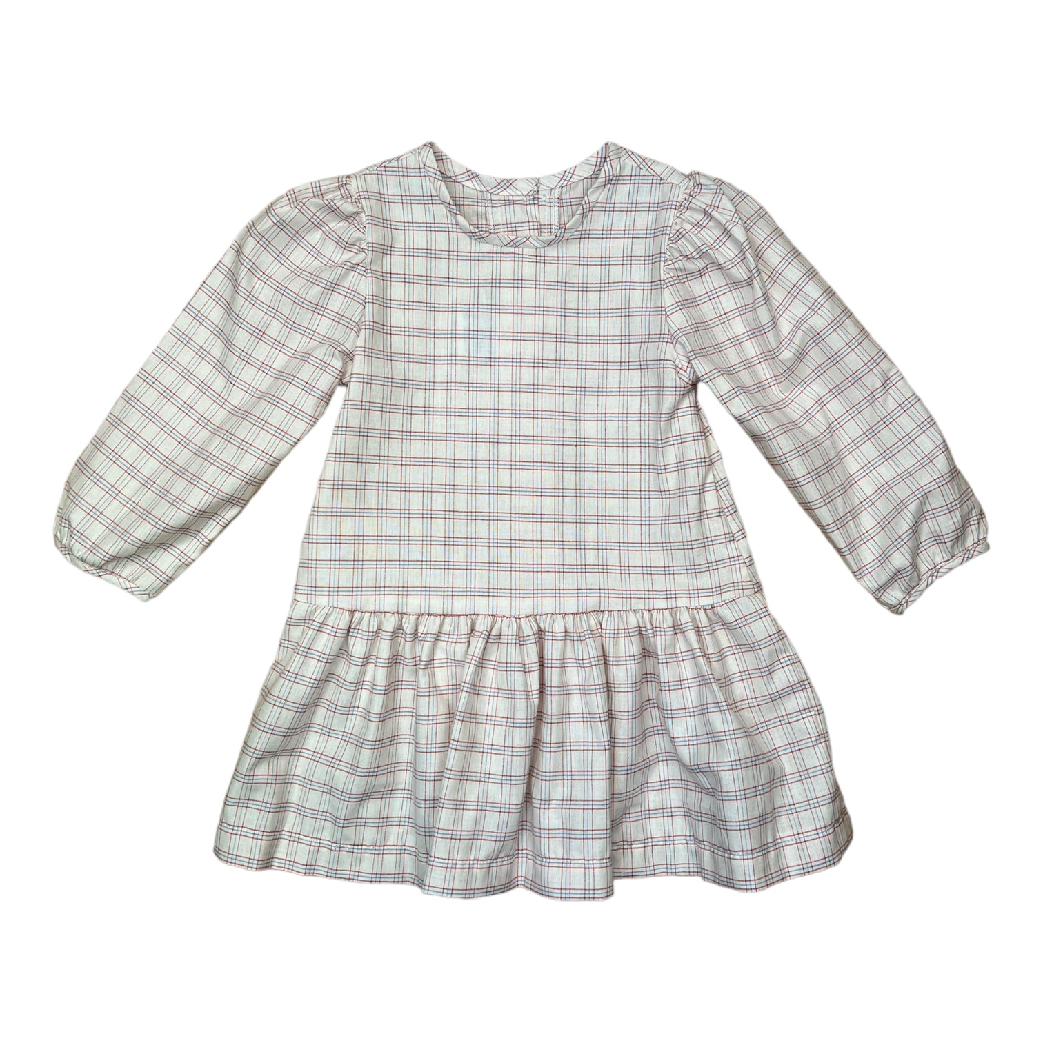 Blue/Red Plaid Lyla Dress (Kid)