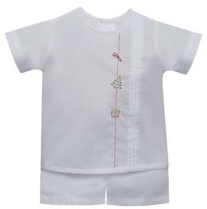 Sage Christmas Short Set