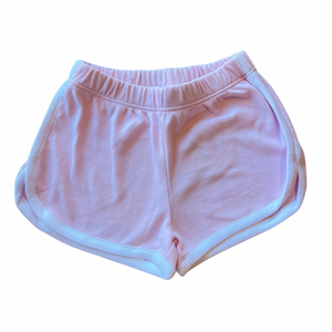 Pink w/ White Trim Athletic Running Short