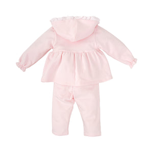 Pink Straight Leg Tracksuit