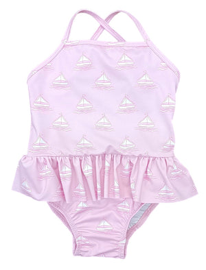 Lainey Set Sail One Piece Swim (Baby)