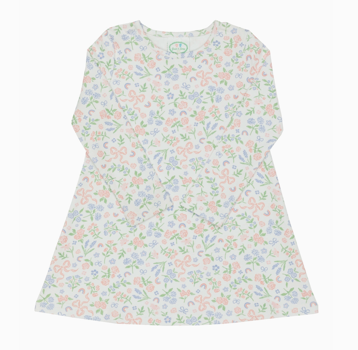 Dotsy Floral Dress (Toddler)