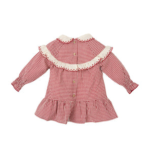 Red Gingham Dress (Kid)