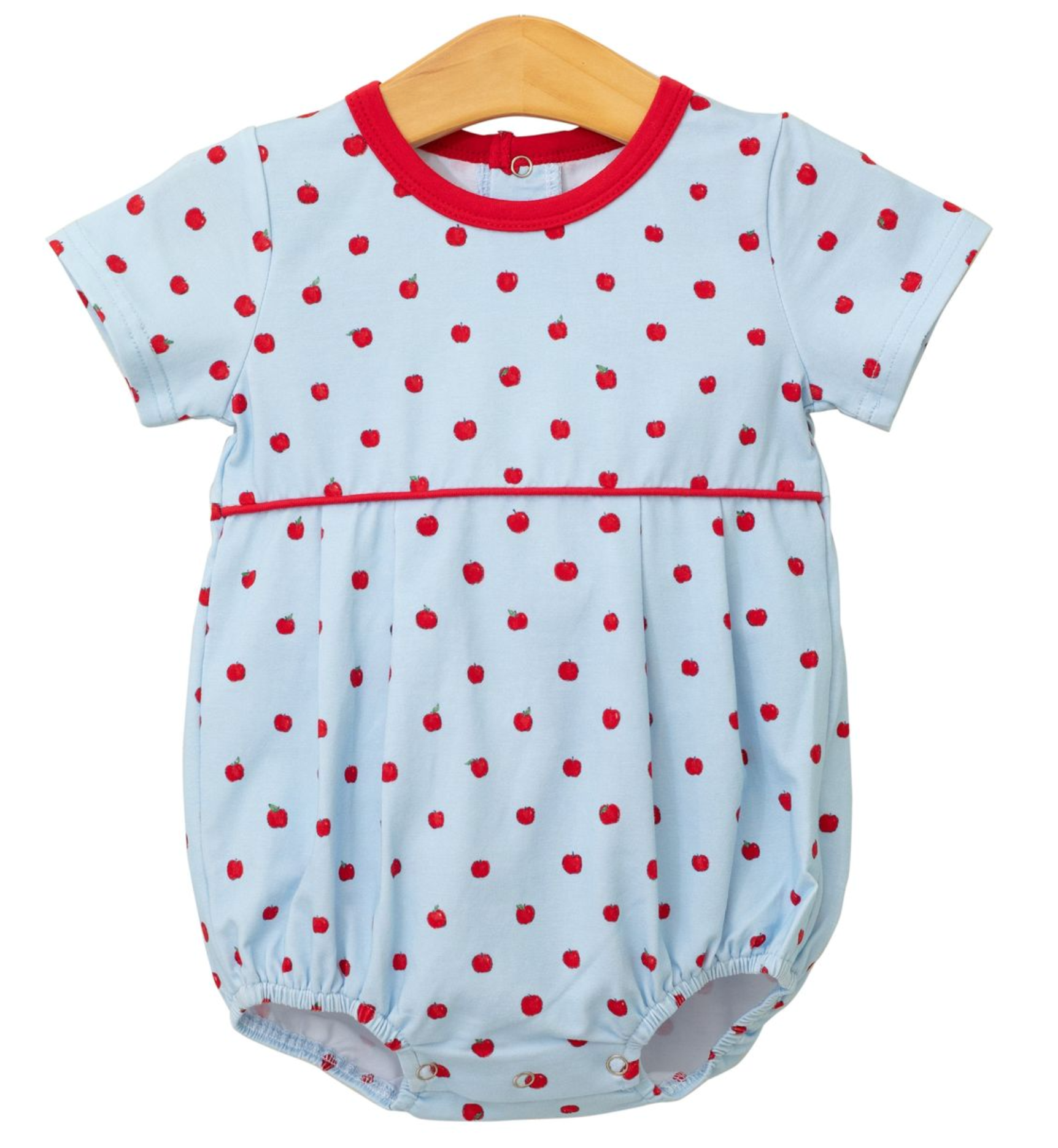 Blue Apple Print Bubble (Toddler)