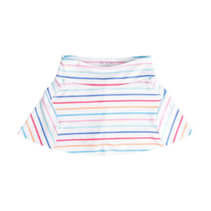 Rainbow Stripe Tennis Skort