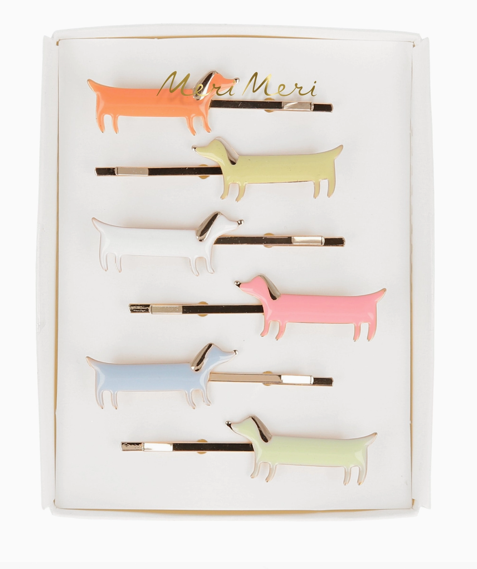 Sausage Dog Hair Slides
