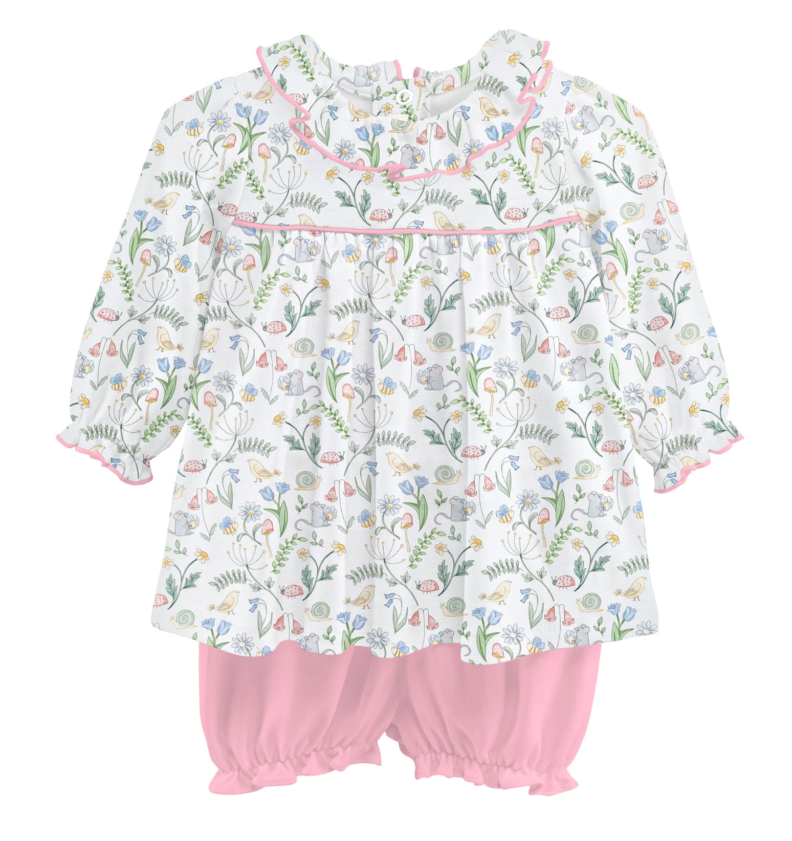 Printed Blouse & Bloomer Set (Baby)