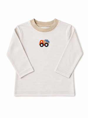 Sand Stripe Dump Truck LS Shirt