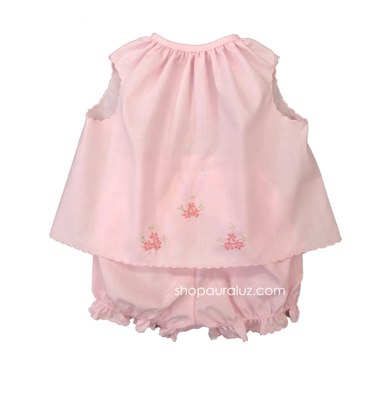 Pink Flowers Diaper Set (Baby)