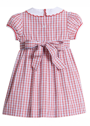 Hartford Plaid Bibie Dress (Toddler)