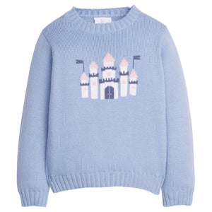 Girls Intarsia Sweater-Castle (Toddler)