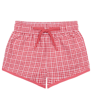 *PRE-ORDER* Malibu Gingham Boardie (Big Kid)