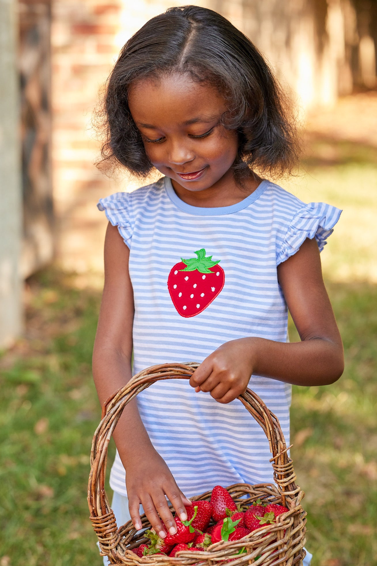 Applique Tank Tilly Strawberry (Toddler)