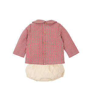 Red Gingham Set (Infant)