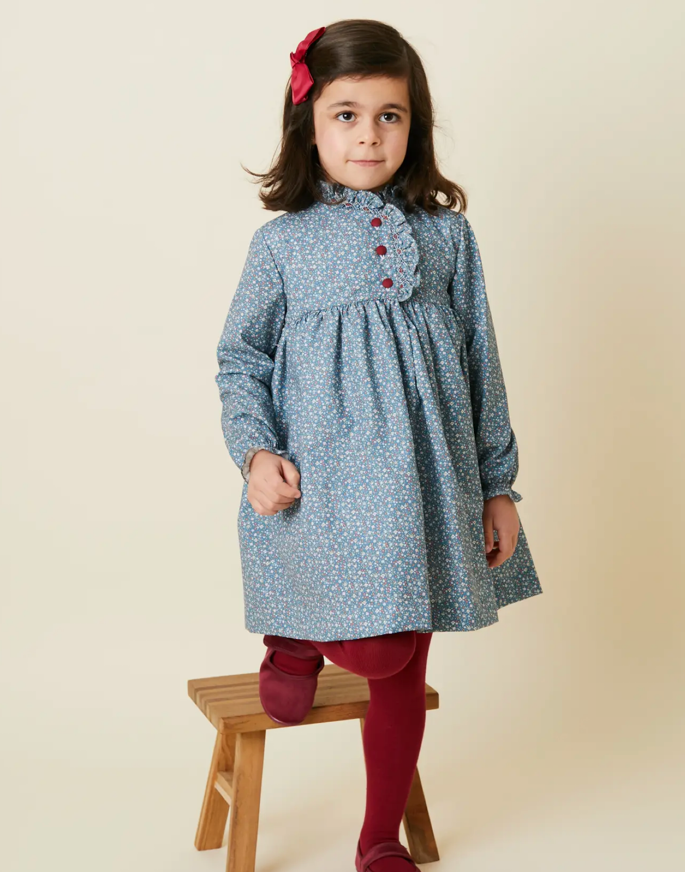 Sapphire Smock Dress