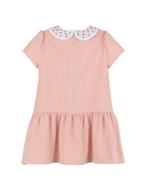 Floral Rose Collar Dress (Kid)