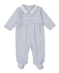 Light Blue CLB Hand Smock Footie