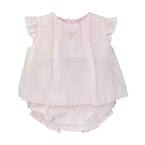 Pink Bud Diaper Set