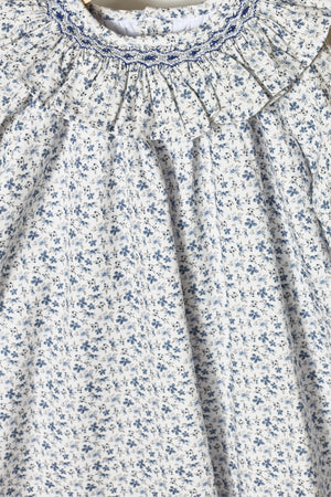 Girls Luisa Smock Collar Dress (Kid)