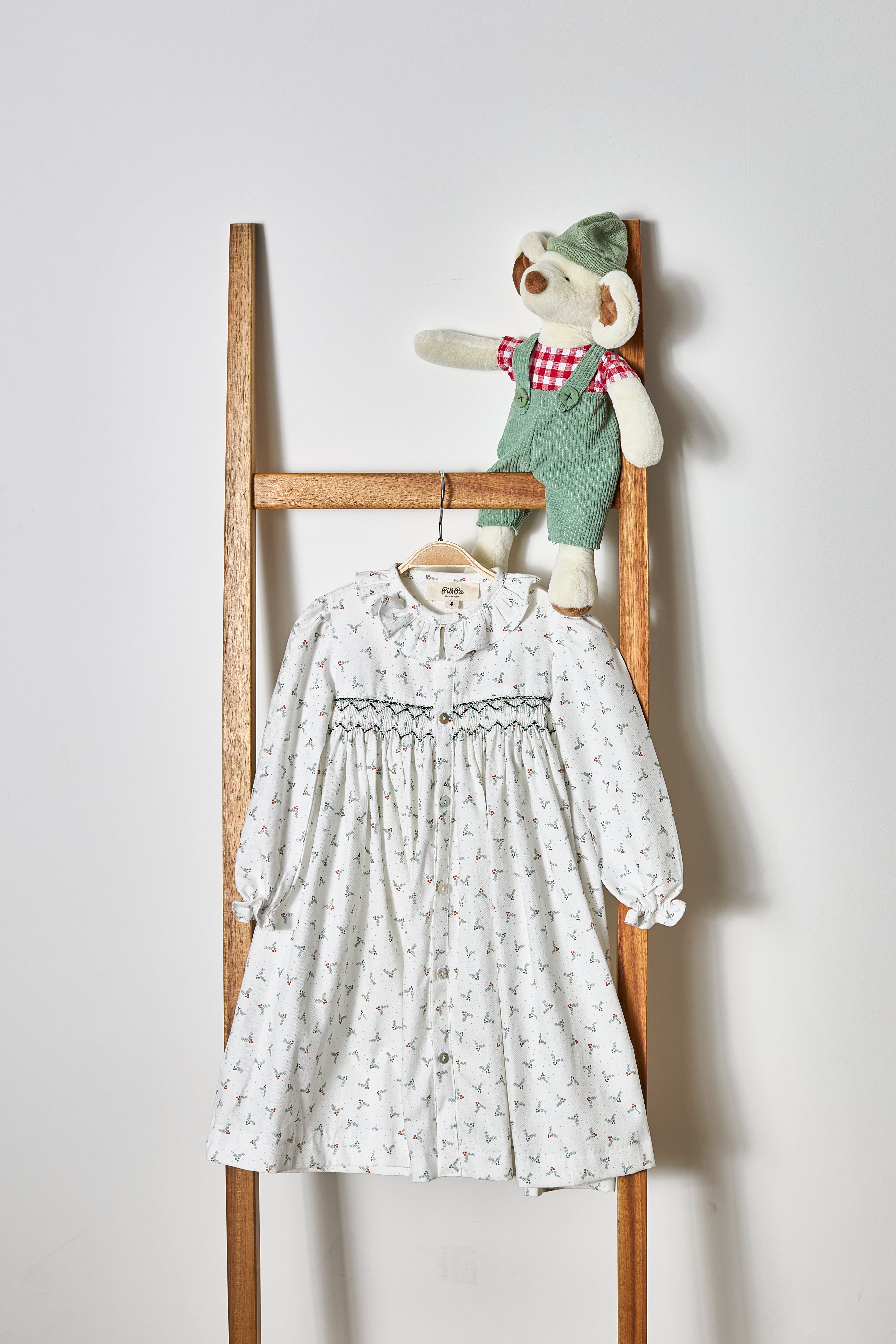 Girls Smock Christmas Dress (Kid)