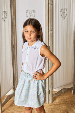 Manacor Woven Girl Skirt