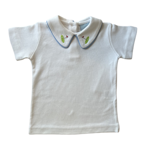 PPC White Golf Shirt