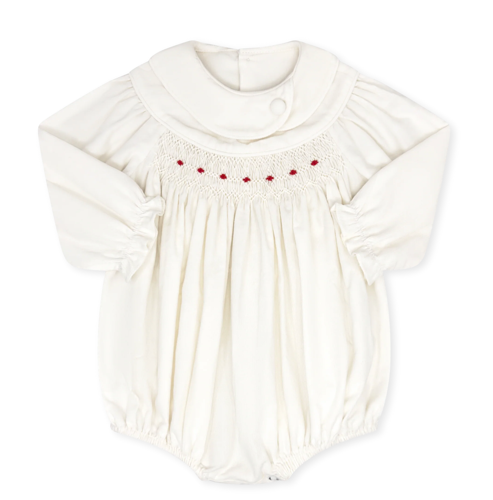 White Cord Courtney Bubble (Baby)