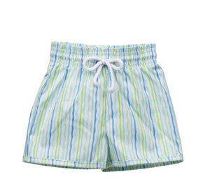 Stripe Boy Swim Trunk