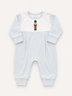 Blue Dot Nutcracker LS Coverall