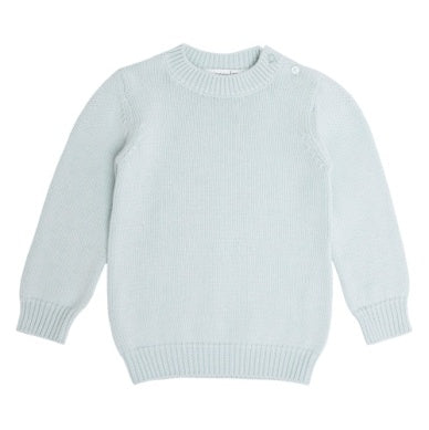 Light Blue Knit Sweater (Toddler)