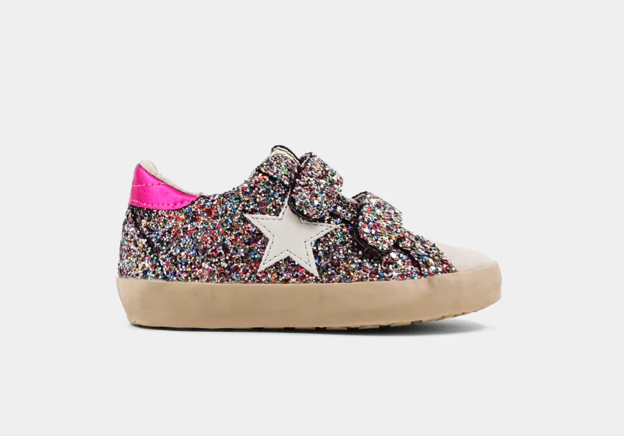 Multi Glitter Sunny Sneaker