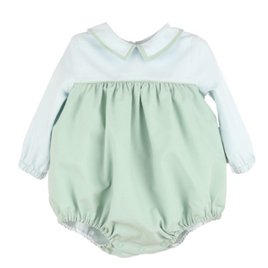 Poplin Classic Green Bubble (Infant)