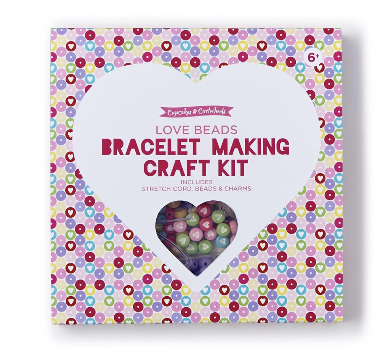 Bracelet Bead Craft in Heart Container