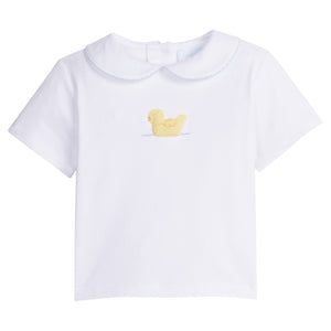 Crochet Peter Pan Shirt - Ducks (Toddler)