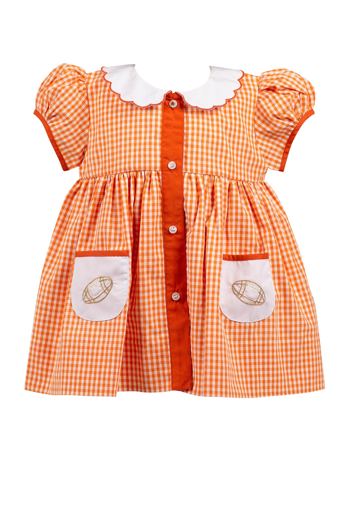 Game Day Dress Orange (Baby)