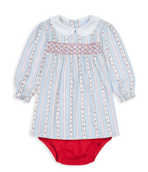 Bon Bon Smocked Bloomer Set (Infant)