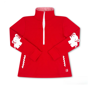 Heather Elephant Half Zip